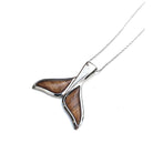 Whales Tail with Koa Wood - Makana Hut