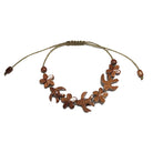 Honu and Plumeria Koa Wood Bracelet
