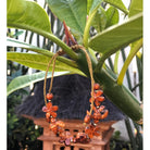 Honu and Plumeria Koa Wood Bracelet