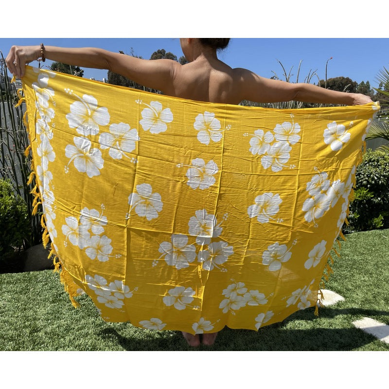 Yellow Hibiscus Flowers | Pareo