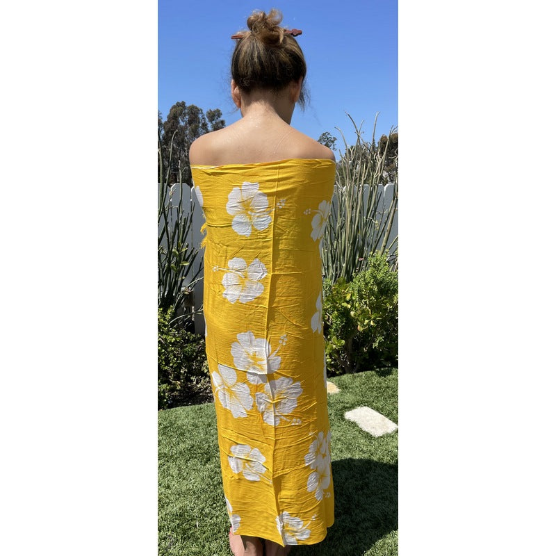 Yellow Hibiscus Flowers | Pareo