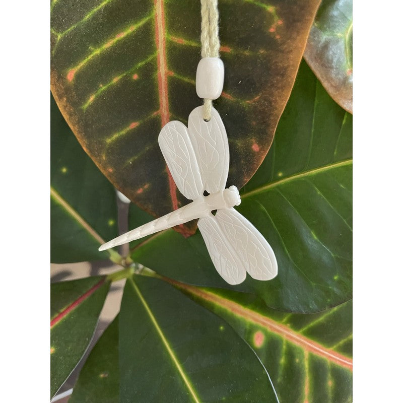 Dragonfly Bone Necklace