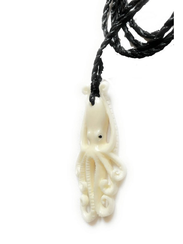 Squid (Muhe'e) Bone Necklace