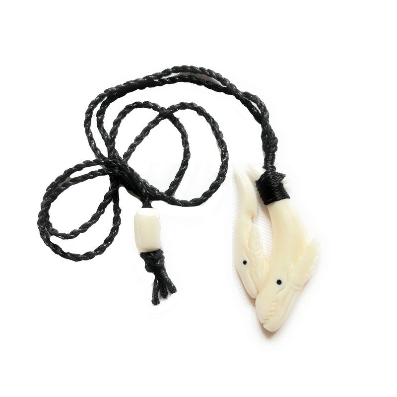 Whales Ohana Bone Necklace