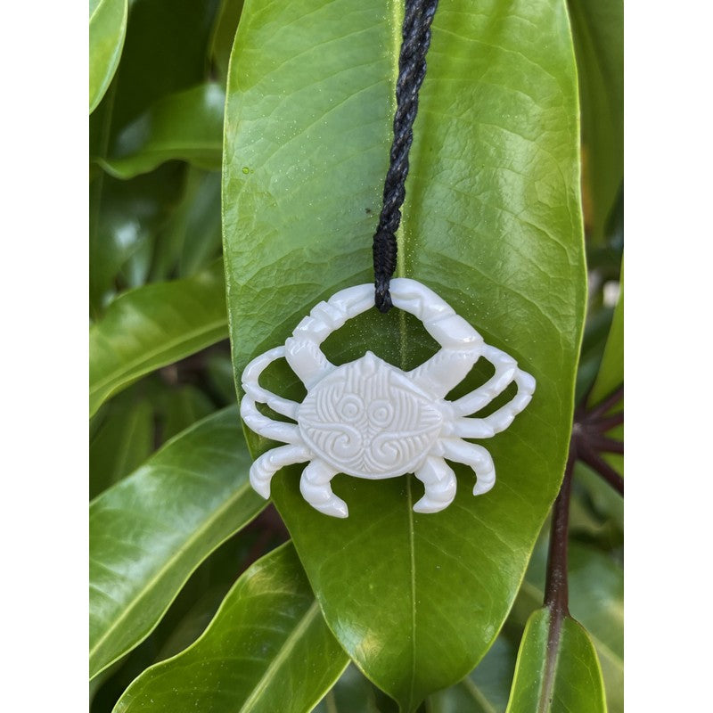 Crab Bone Necklace | Tropical Jewelry