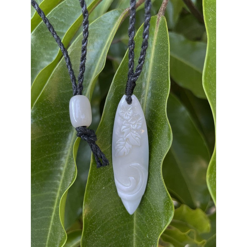 Surfboard with Engravings Necklace