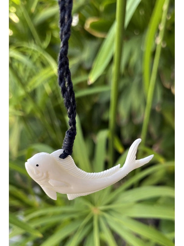 Mahi Mahi Bone Necklace