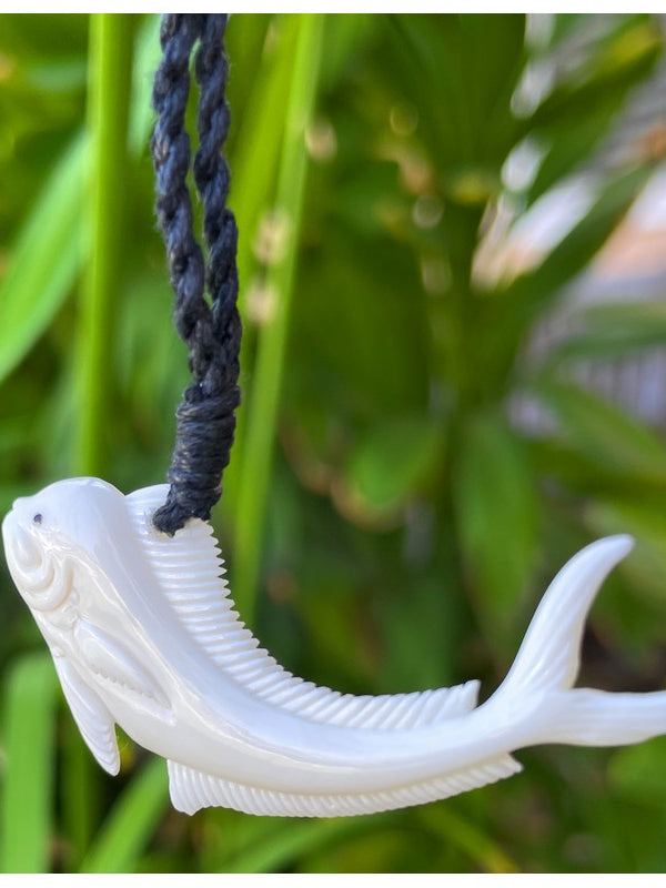 Mahi Mahi Bone Necklace
