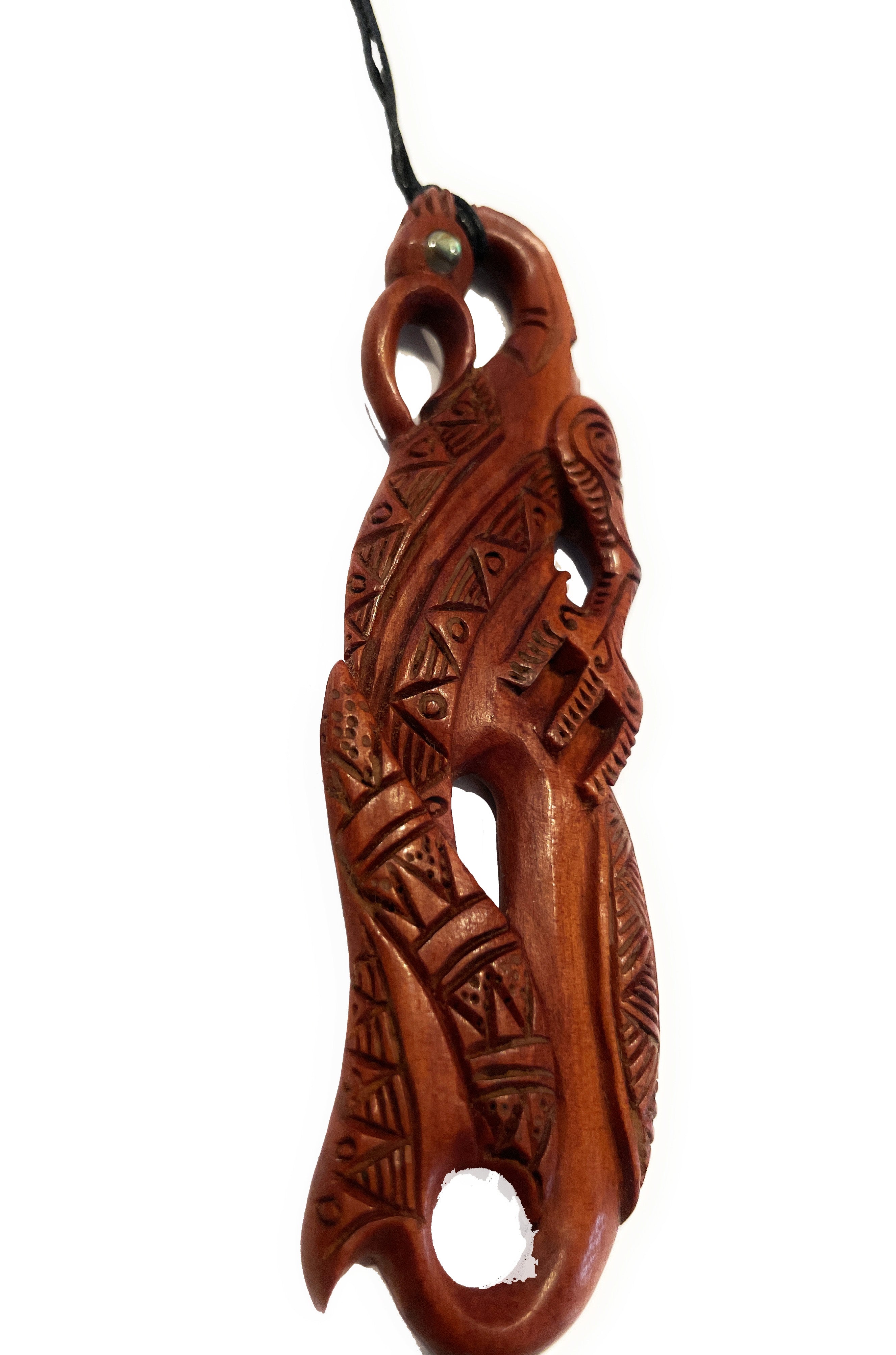 Manaia with Paua Shell | Matau