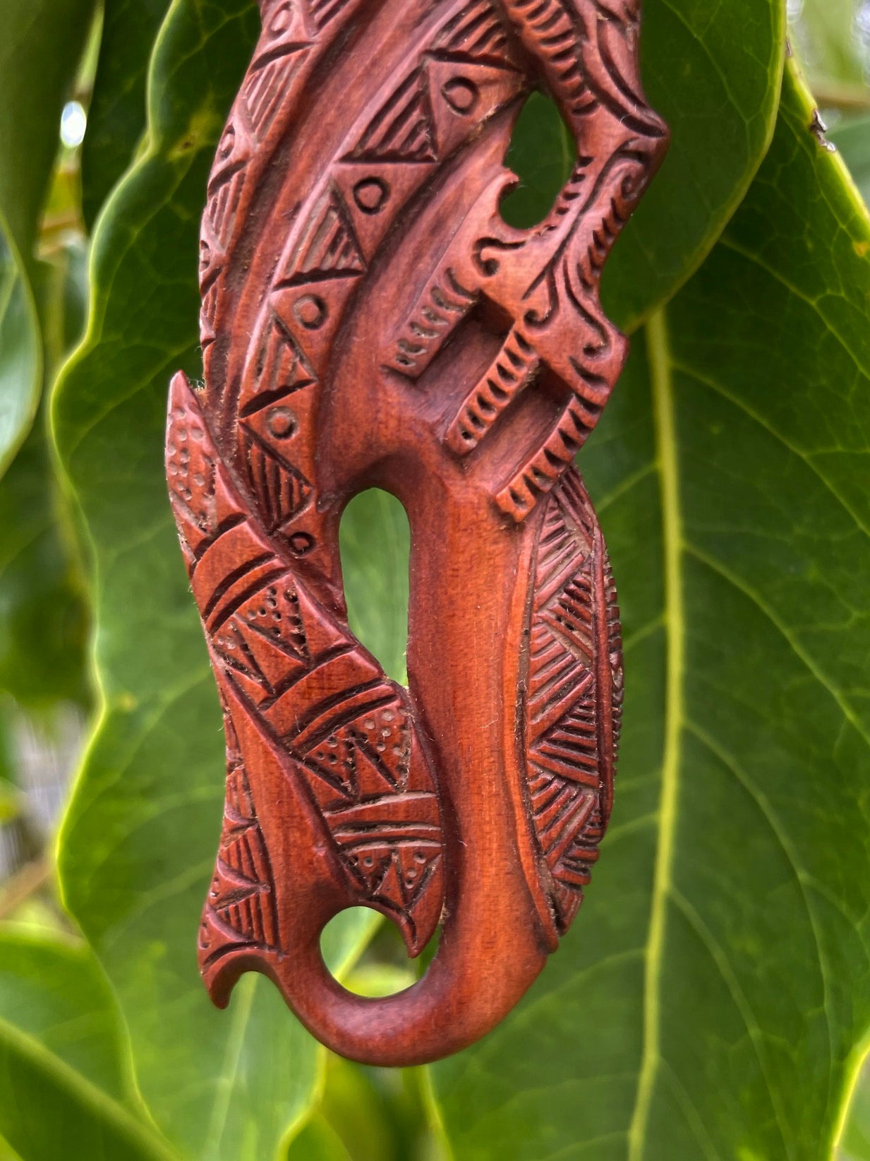 Manaia with Paua Shell | Matau