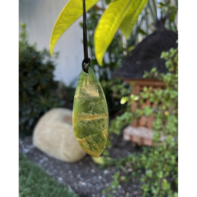 Jade Large Flower Drop | Luke Gardiner