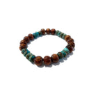 Koa and Imperial Jasper Stretch Bracelet