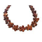 Koa All Plumeria Necklace | Koa Jewelry