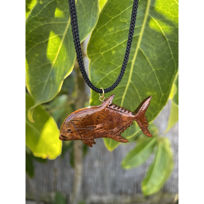 Hawaiian Ahi Koa Pendant