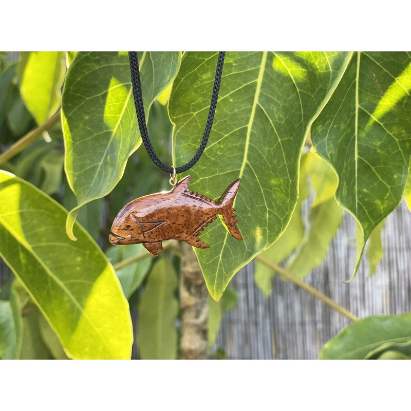 Hawaiian Ahi Koa Pendant