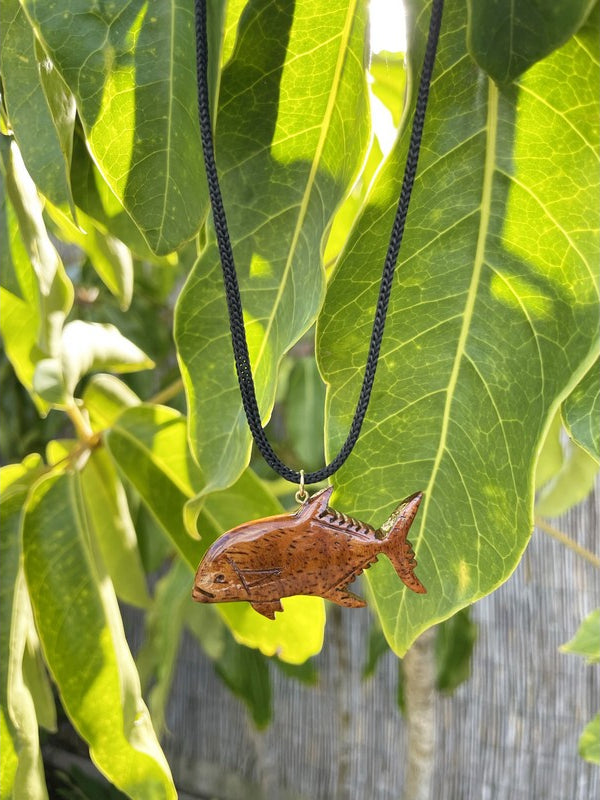 Hawaiian Ahi Koa Pendant