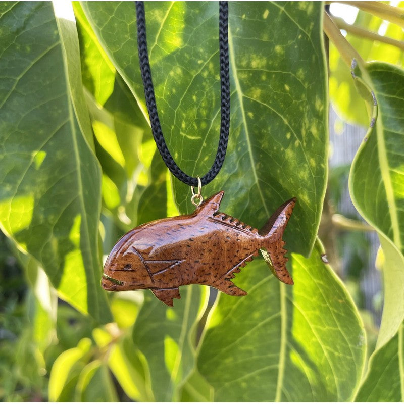 Hawaiian Ahi Koa Pendant