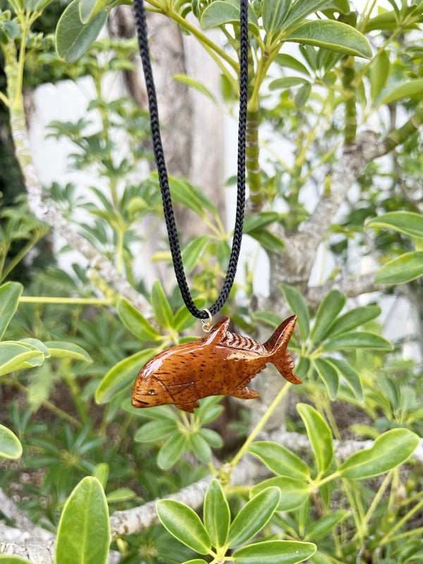 Hawaiian Ahi Koa Pendant