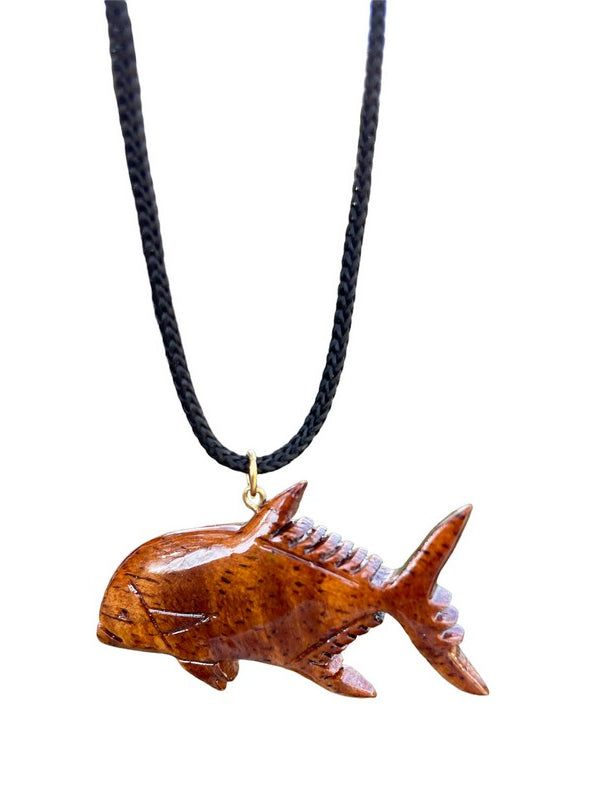 Hawaiian Ahi Koa Pendant