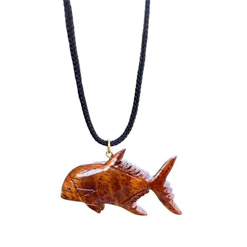 Hawaiian Ahi Koa Pendant