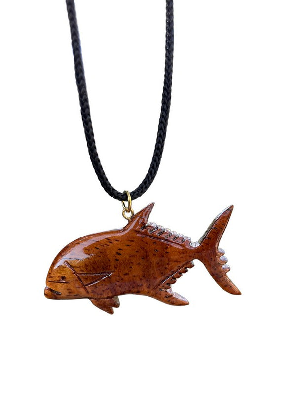 Hawaiian Ahi Koa Pendant