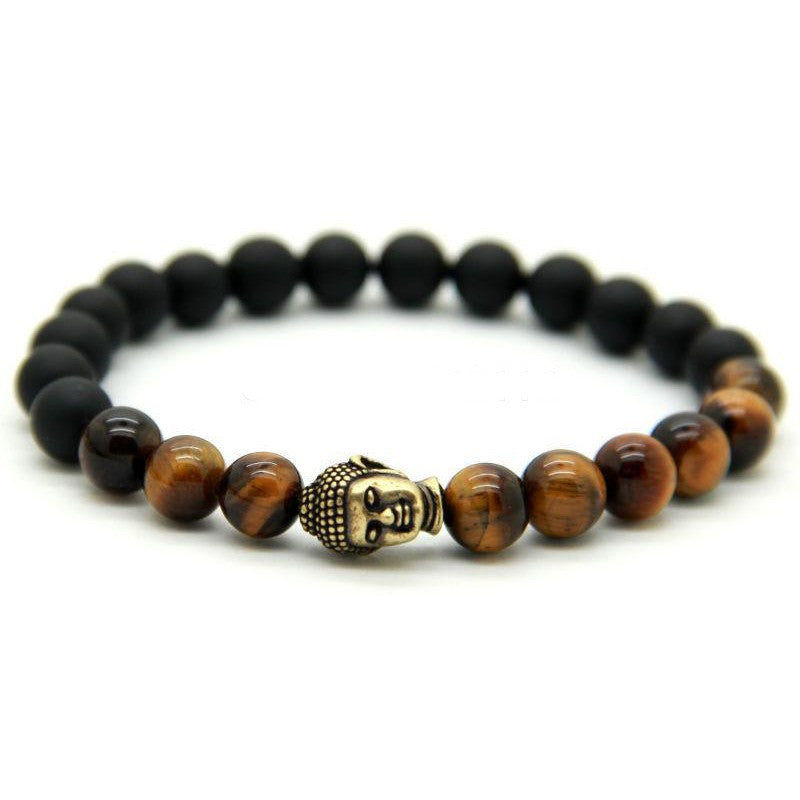 Buddha Tiger Eye Bracelet | Tropical Jewelry - Makana Hut