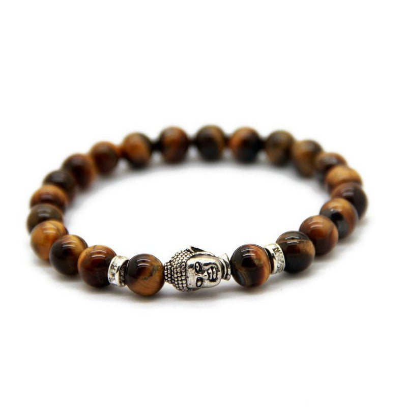 Buddha Tiger Eye Bracelet | Tropical Jewelry - Makana Hut