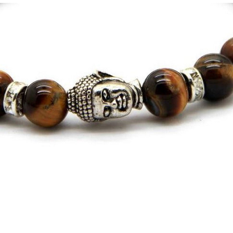 Buddha Tiger Eye Bracelet | Tropical Jewelry - Makana Hut