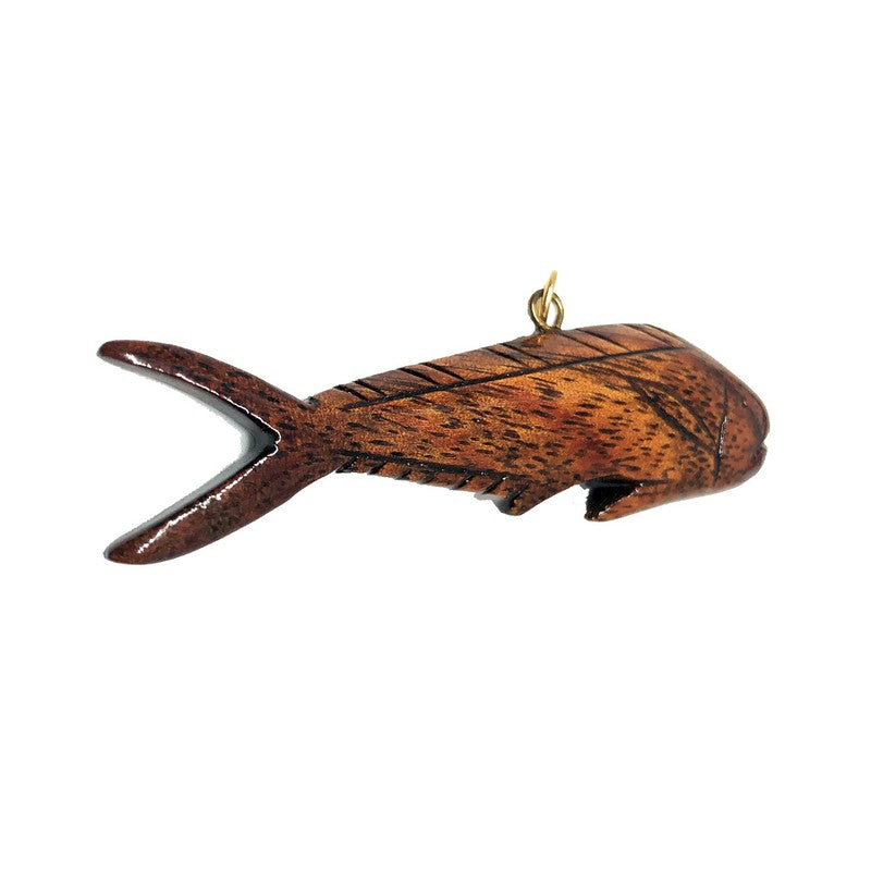 Mahi Mahi Koa Wood Necklace - Makana Hut