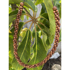 3 Strand Koa Adjustable Necklace  | Koa Wood Jewelry