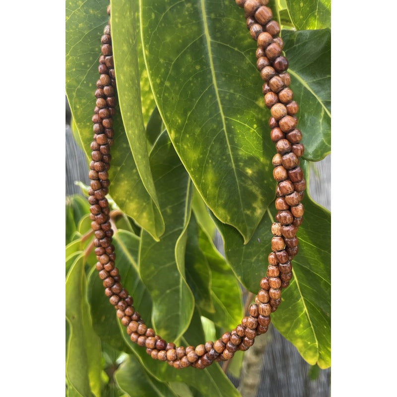 3 Strand Koa Adjustable Necklace  | Koa Wood Jewelry