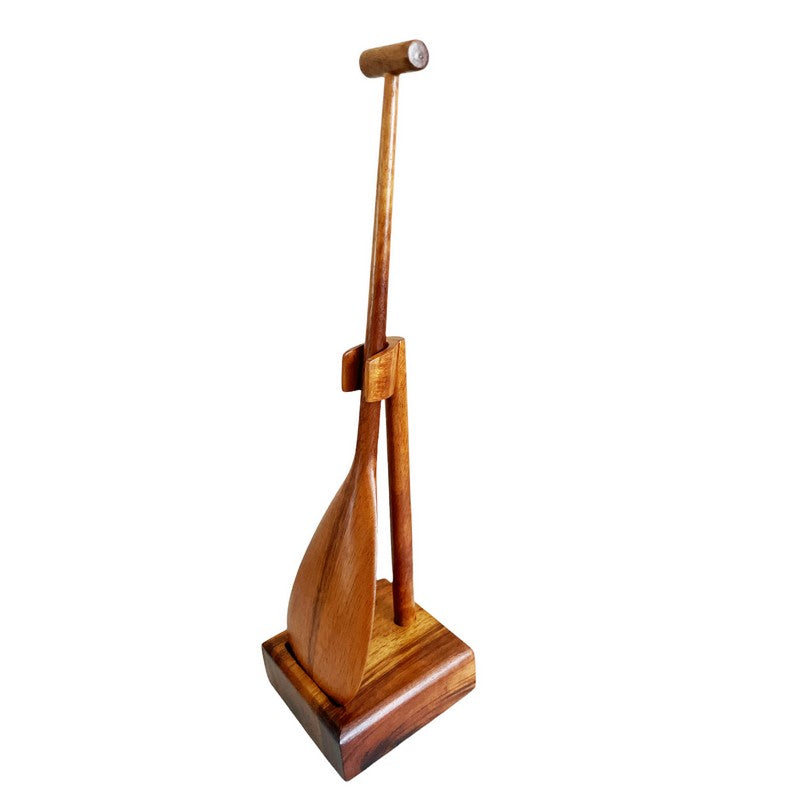 Koa Wood Paddle with Stand | Hawaiian Home