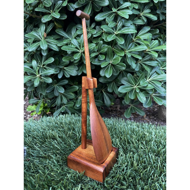 Koa Wood Paddle with Stand | Hawaiian Home