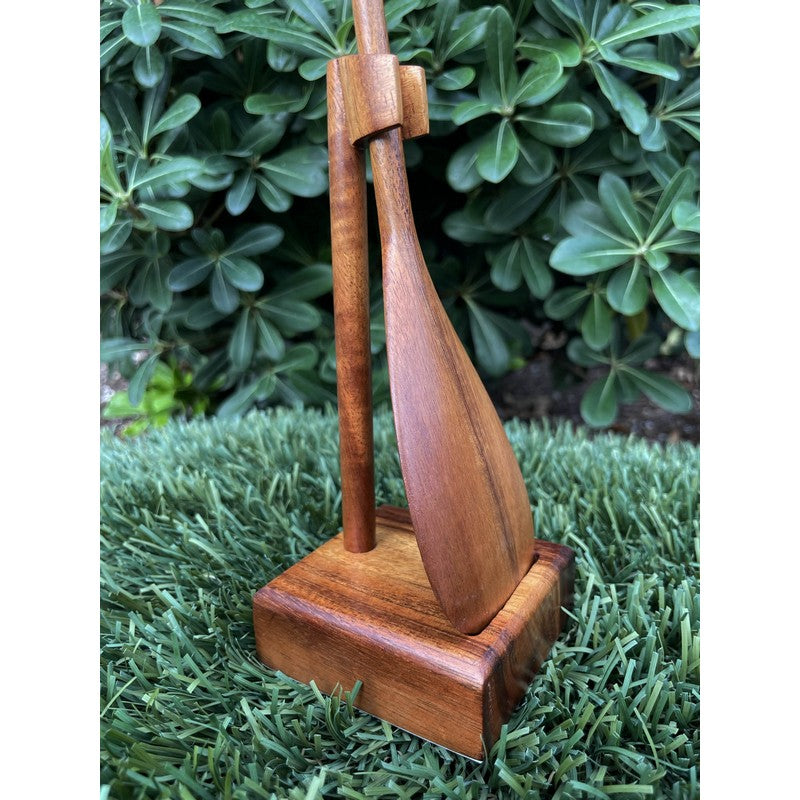 Koa Wood Paddle with Stand | Hawaiian Home