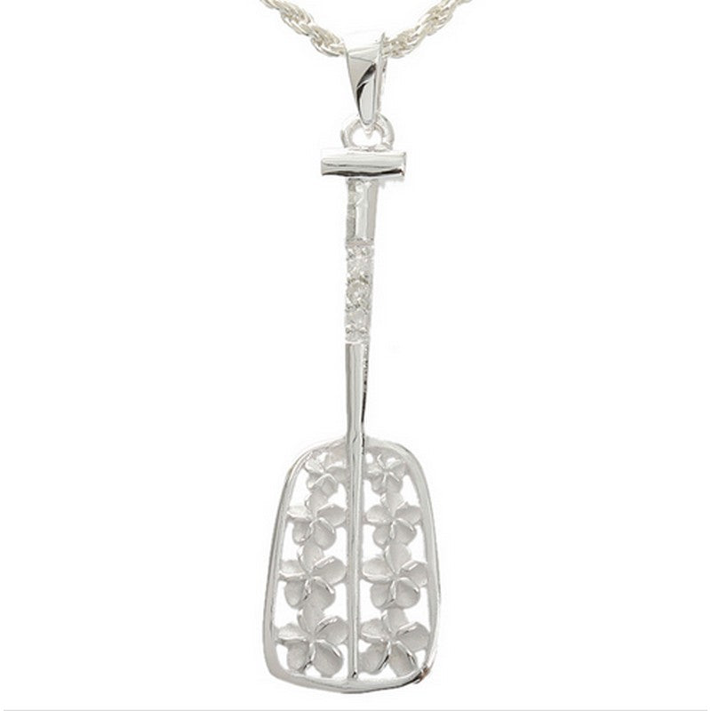 Paddle with Plumeria | Tropical Jewelry - Makana Hut