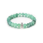 Pineapple Stone Bead Bracelet | Tropical Jewelry