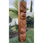 Life and Peace Tiki Totem | Hawaiian Décor 40"