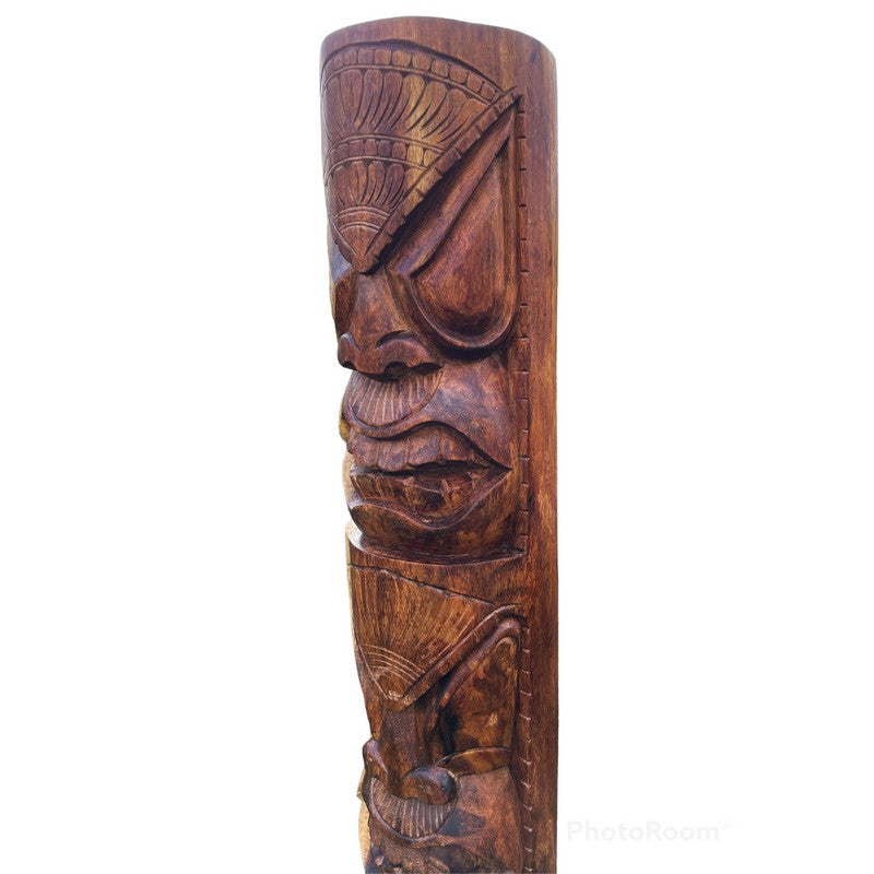 Life and Peace Tiki Totem | Hawaiian Décor 40"