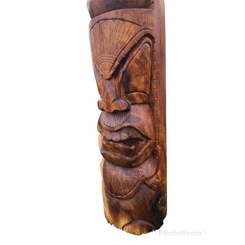 Life and Peace Tiki Totem | Hawaiian Décor 40"