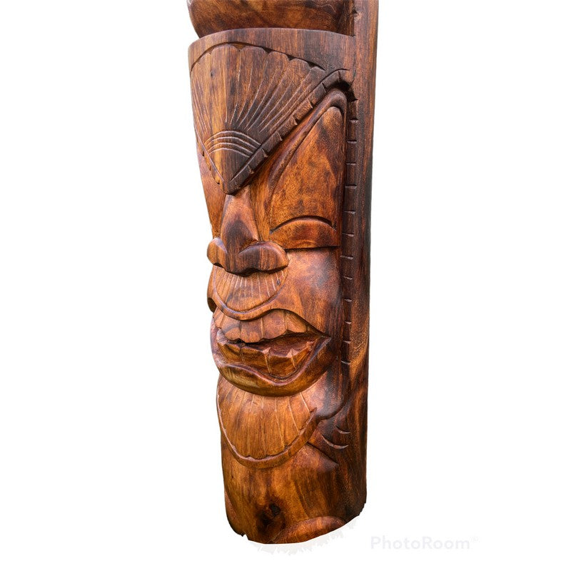 Life and Peace Tiki Totem | Hawaiian Décor 40"