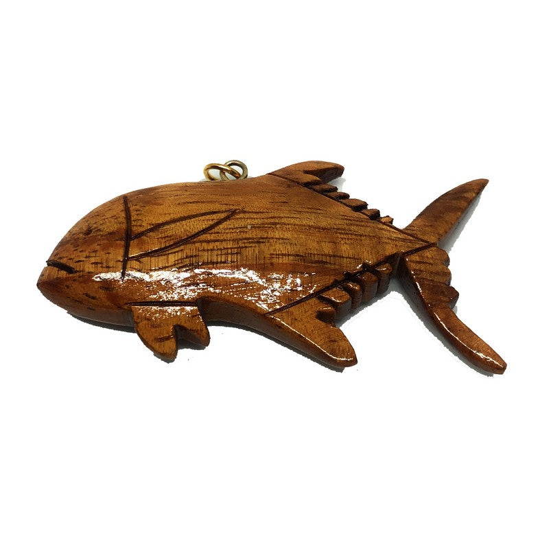 Ulua Koa Wood Necklace - Makana Hut