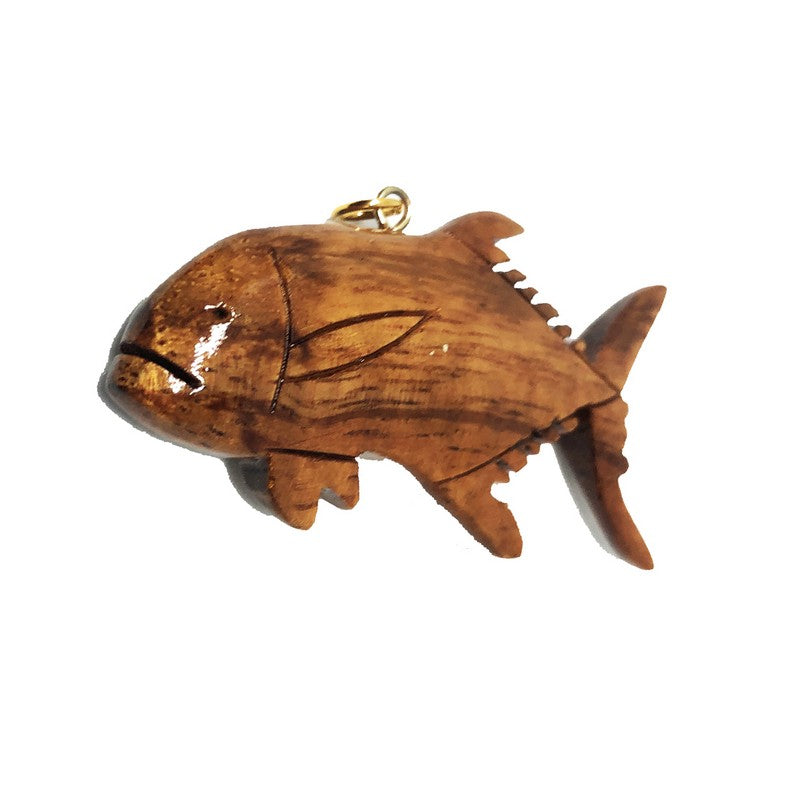 Ulua Koa Wood Necklace - Makana Hut