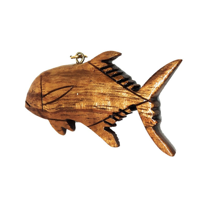 Ulua Koa Wood Necklace - Makana Hut