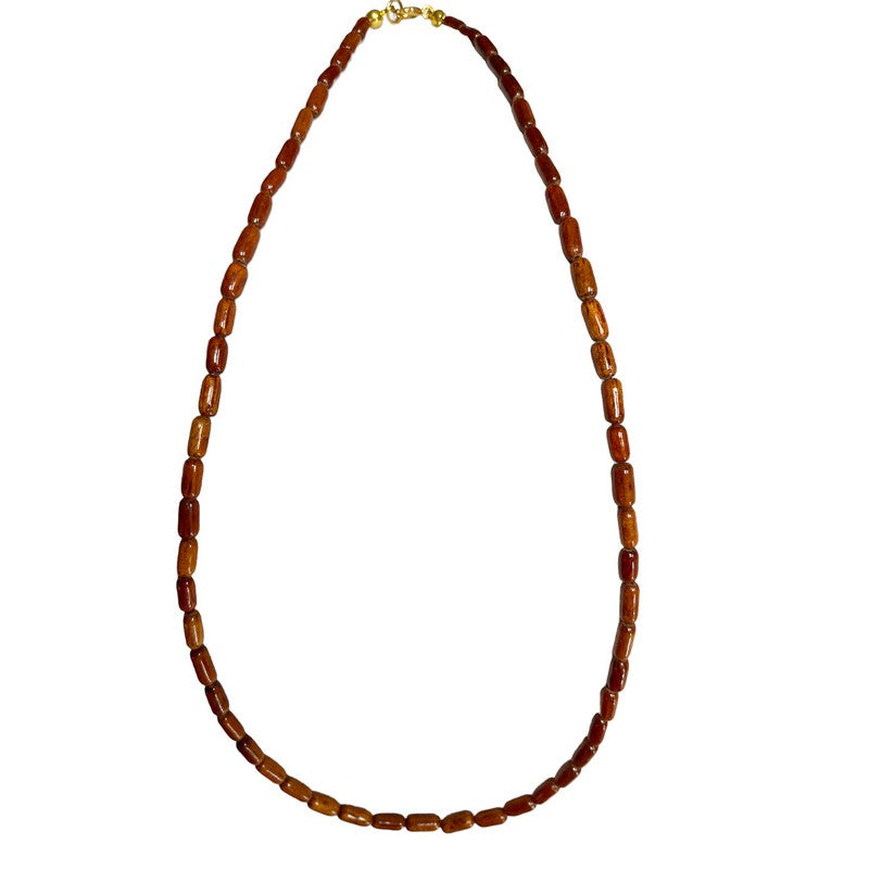 Koa Wood Necklace | 3-4mm Beads