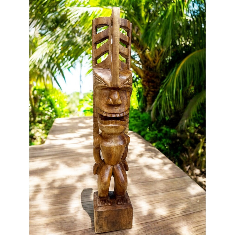 ミュージシャン llica - Tiki Totem Pole Statue ミュージシャン llica - Tiki Totem Pole Statue ミュージシャン