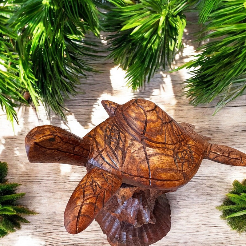 Hawaiian Sea Turtle with Ke Iki | Ocean Life 10"