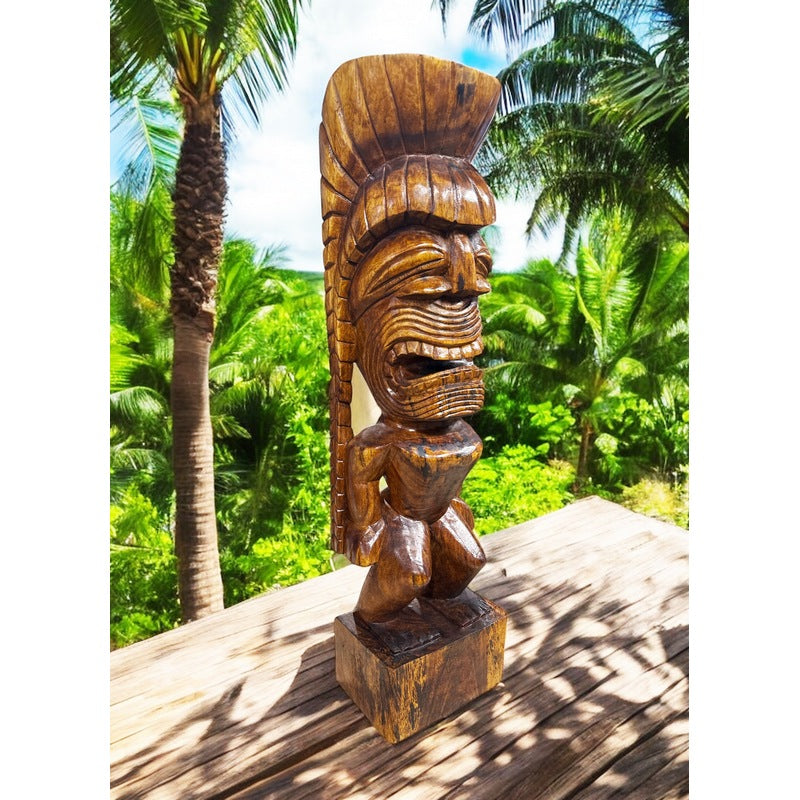 Kanaloa Tiki | Hawaii Museum Replica 32" (Dark Oak)