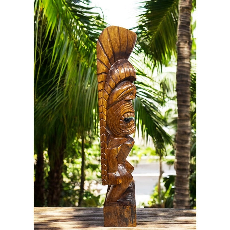 Kanaloa Tiki | Hawaii Museum Replica 32" (Dark Oak)