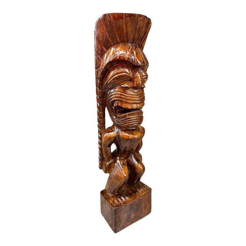Kanaloa Tiki | Hawaii Museum Replica 32" (Mission Oak)
