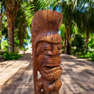 Kanaloa Tiki | Hawaii Museum Replica 32" Stained